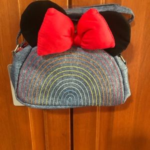 Disney Store Minnie Mouse Purse with Puffy Ears NWT